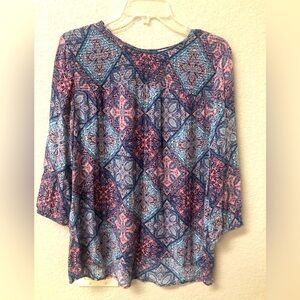 J. Jill, small, flowing blouse